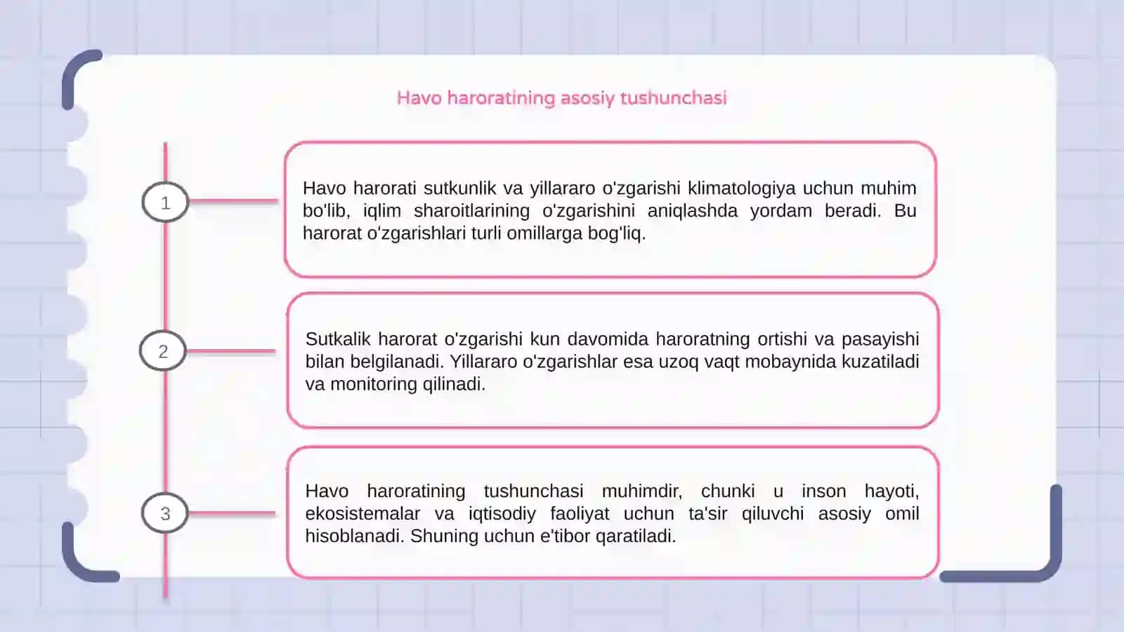 Havo haroratining sutkalik va yillar aro oʻzgarishi 3