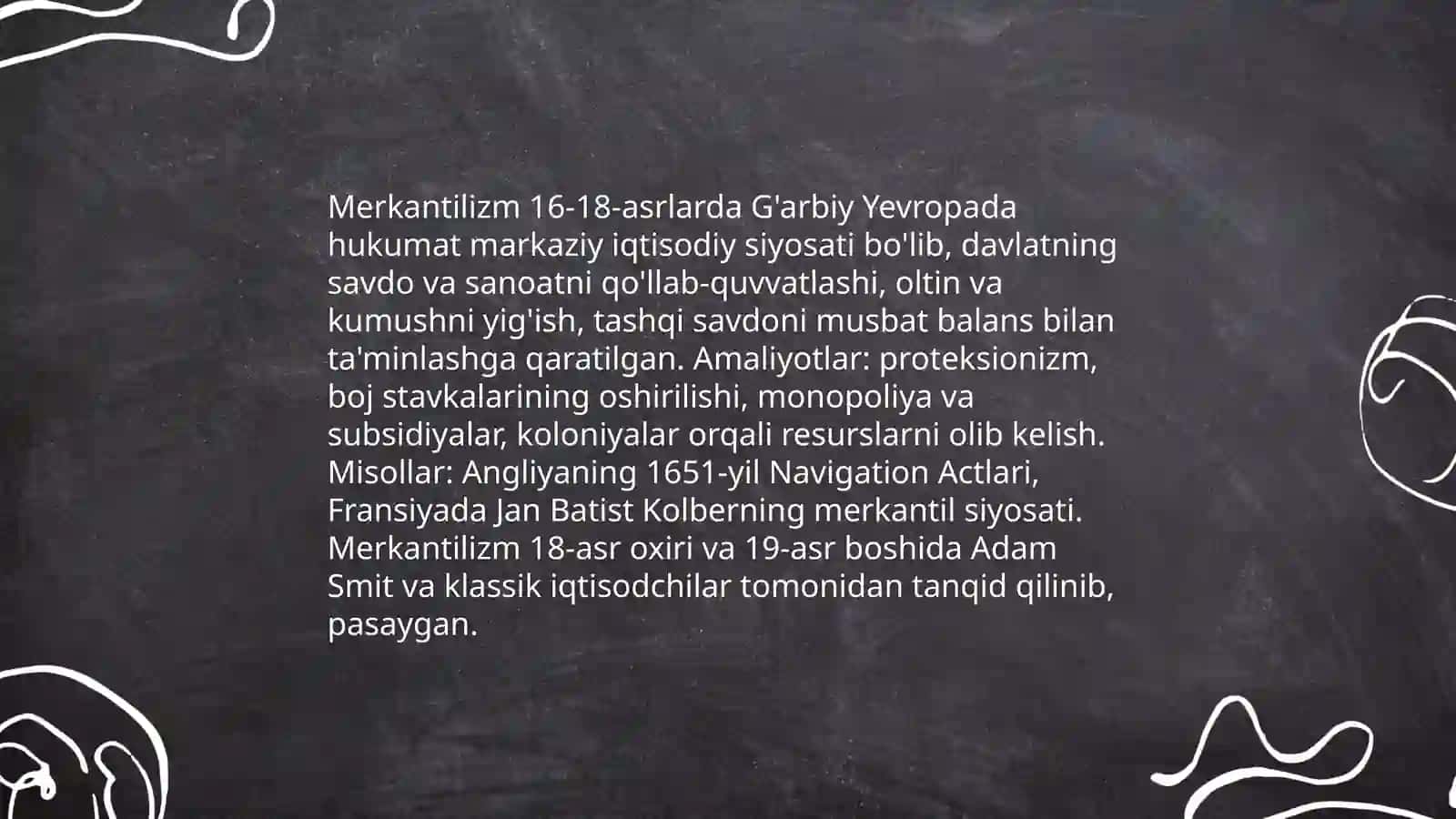 G'arbiy Yevropadagi iqtisodiy g'oyalar 3