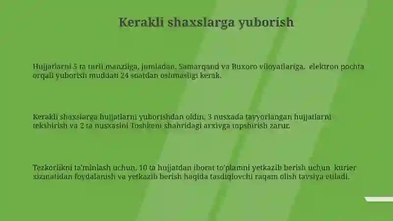 Hujjatlar ustida ishlash tatiboti 3