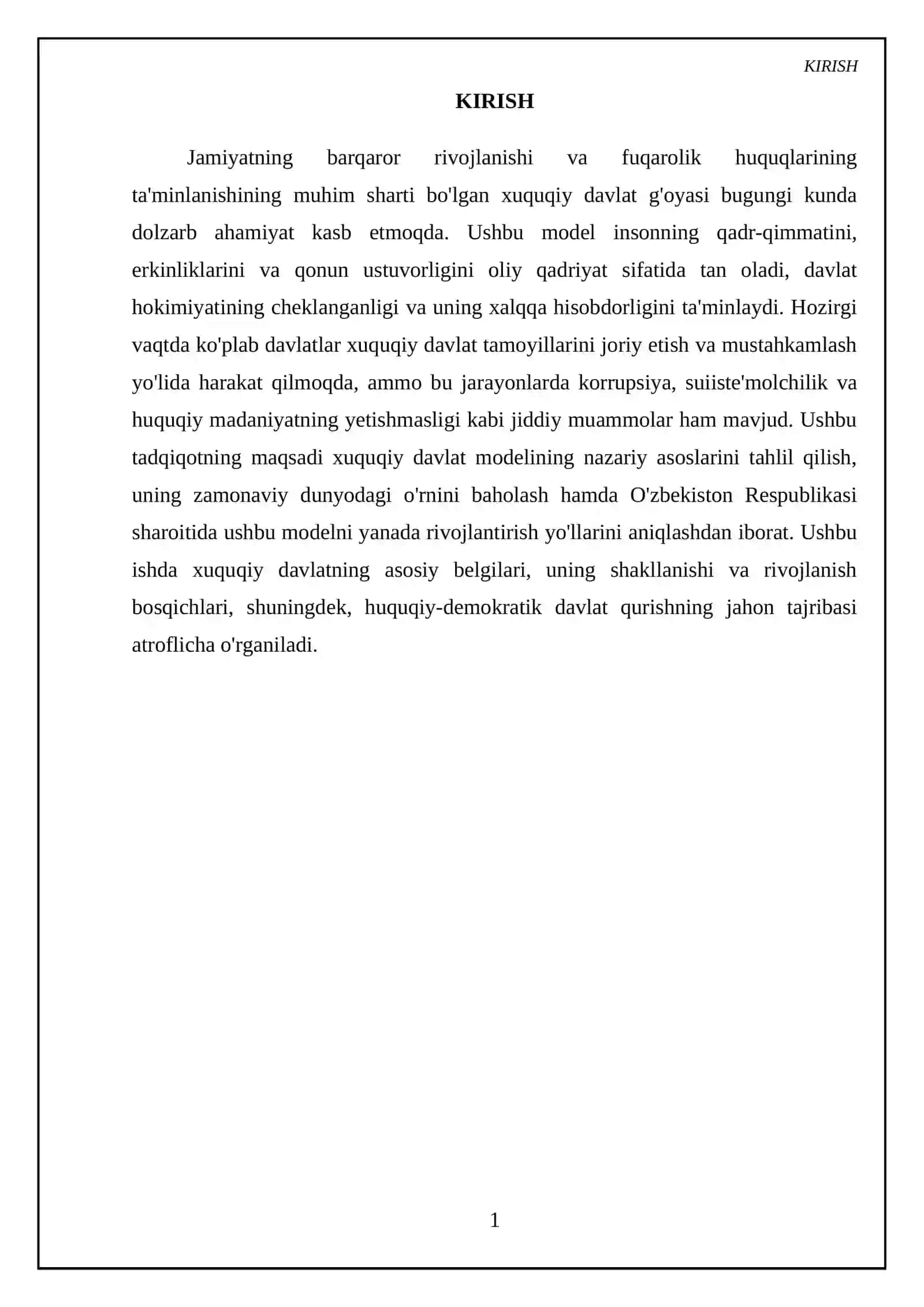 Xuquqiy davlat modeli 3