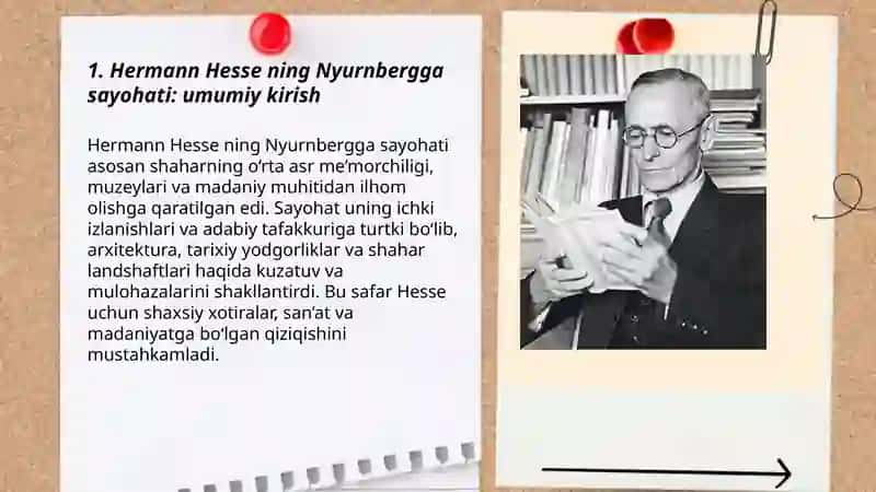 Hermann Hesse ning Nyurnbergga sayohati 3
