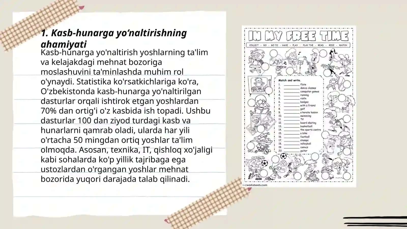 Kasb hunarga yo‘naltirish tashxis markazlarinig faoliyati 3