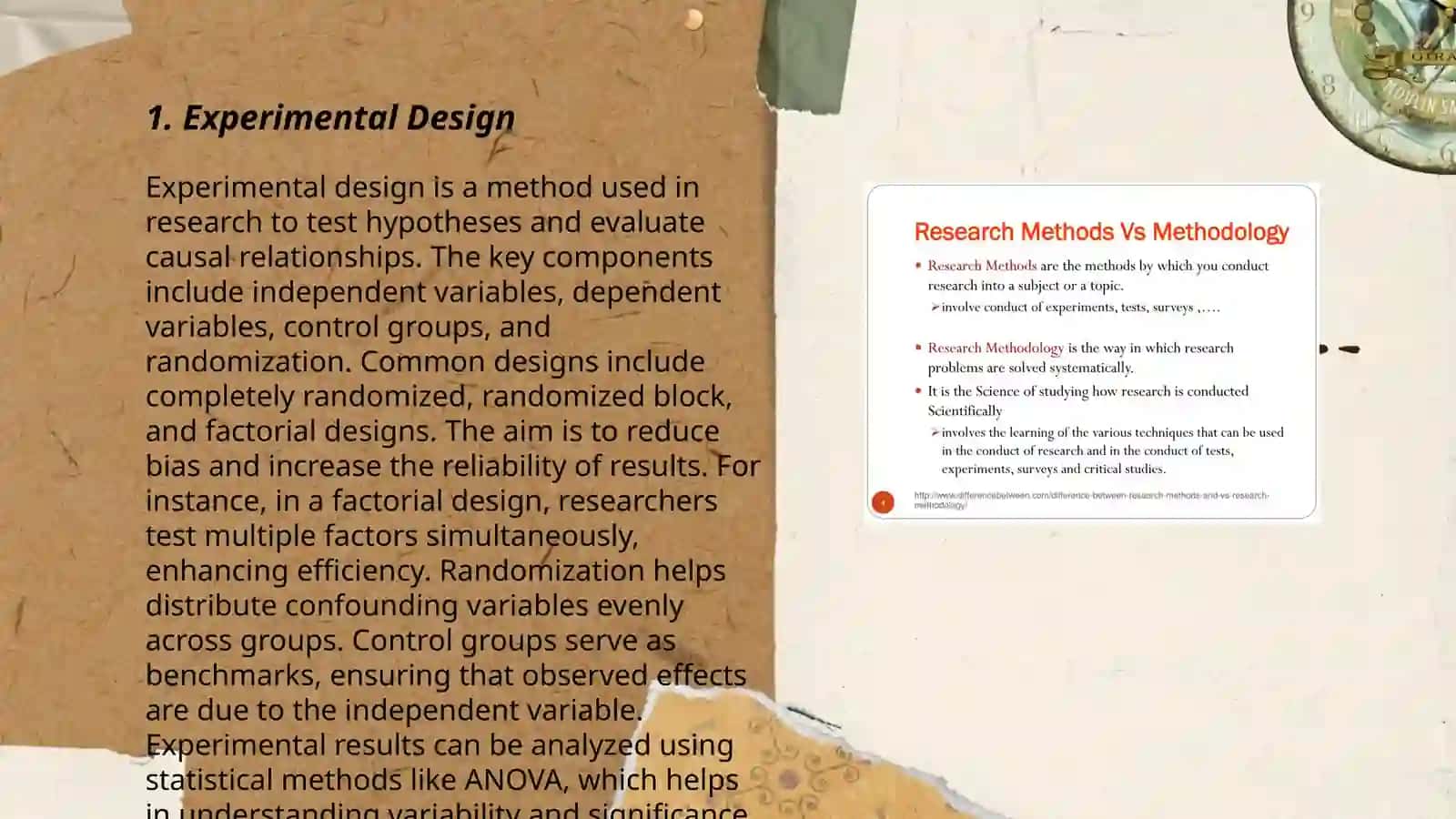 Research methods 3