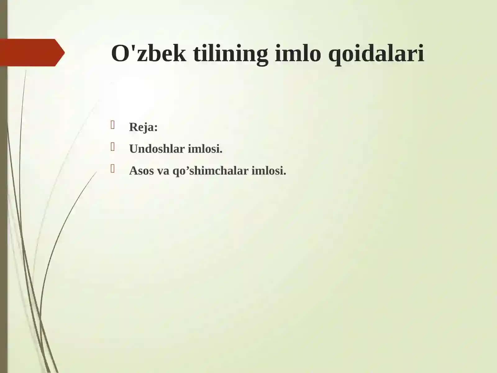 O’zbek tilining imlo qoidalari 3