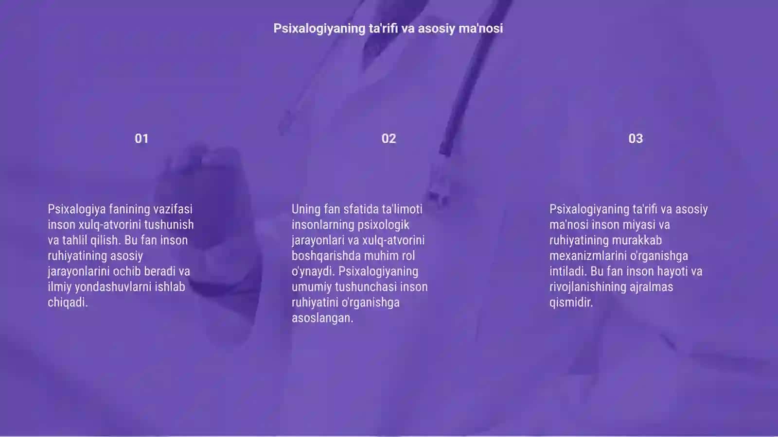 Psixalogiya fanining predmeti 3