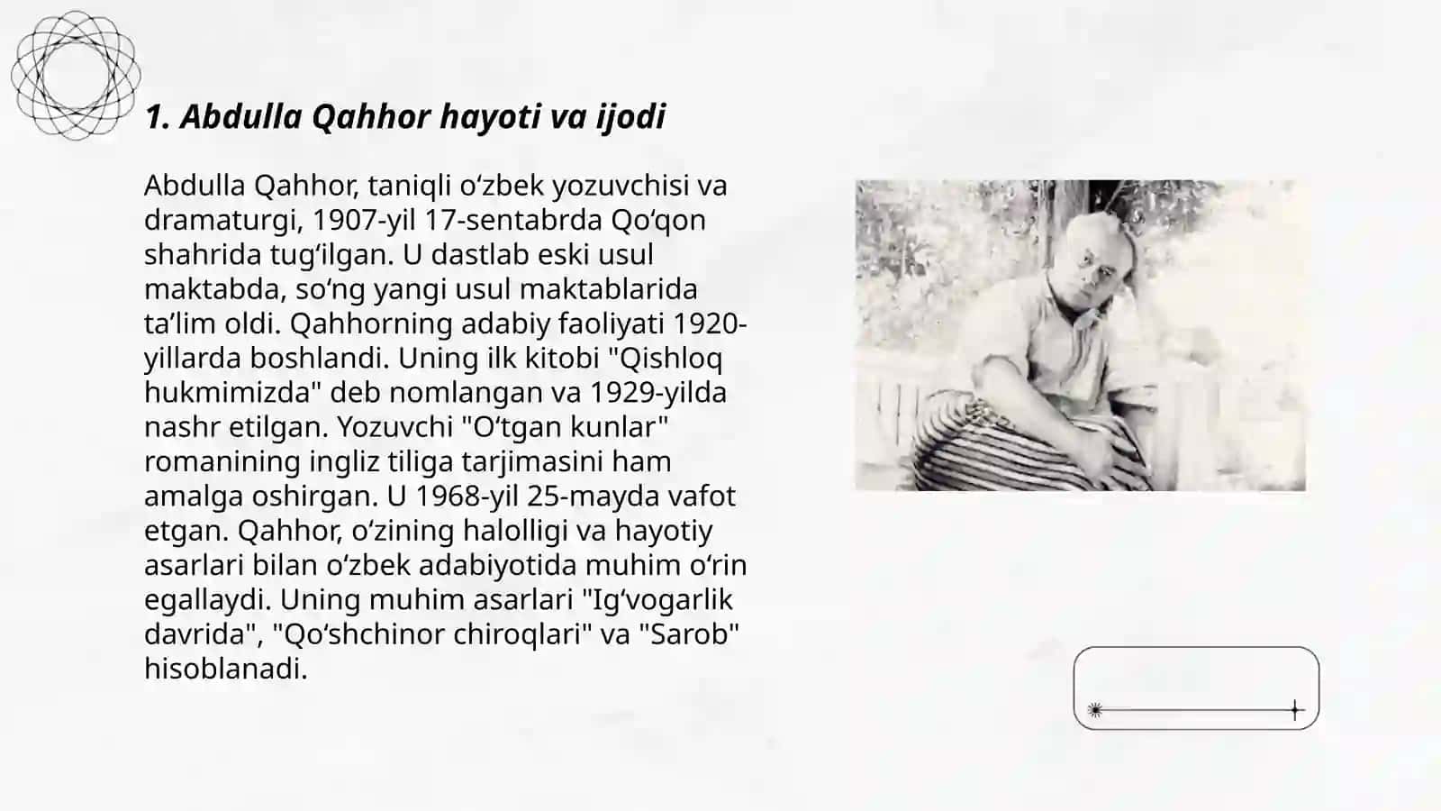Abdulla Qahhor siymosi 3