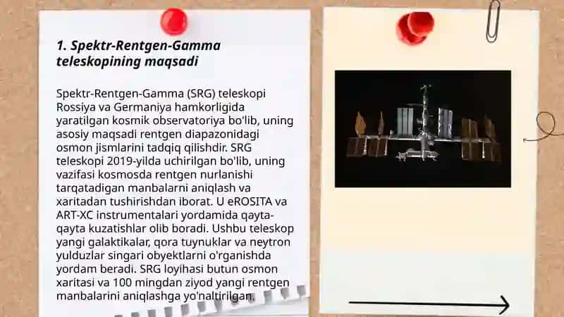 Spektr-Rentgen-Gamma teleskopi 3
