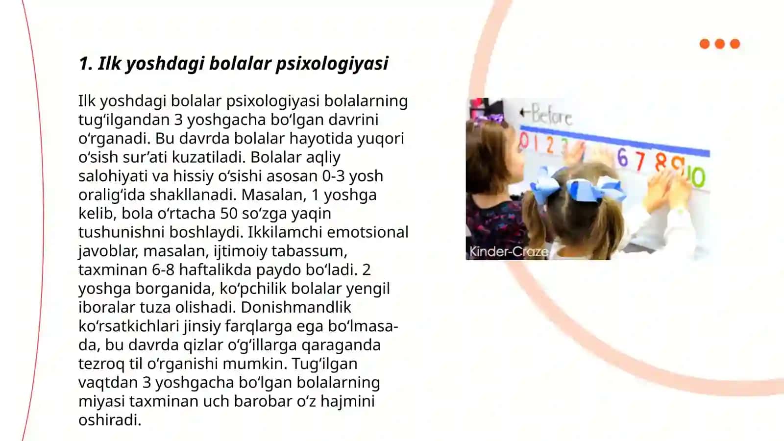 Ilk va maktabgacha yoshdagi bolalar pedagogikasi 3
