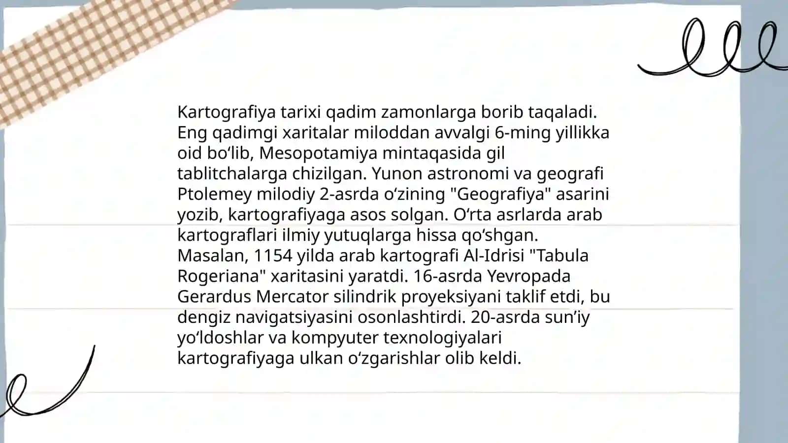 Kartografiya tarixi 3
