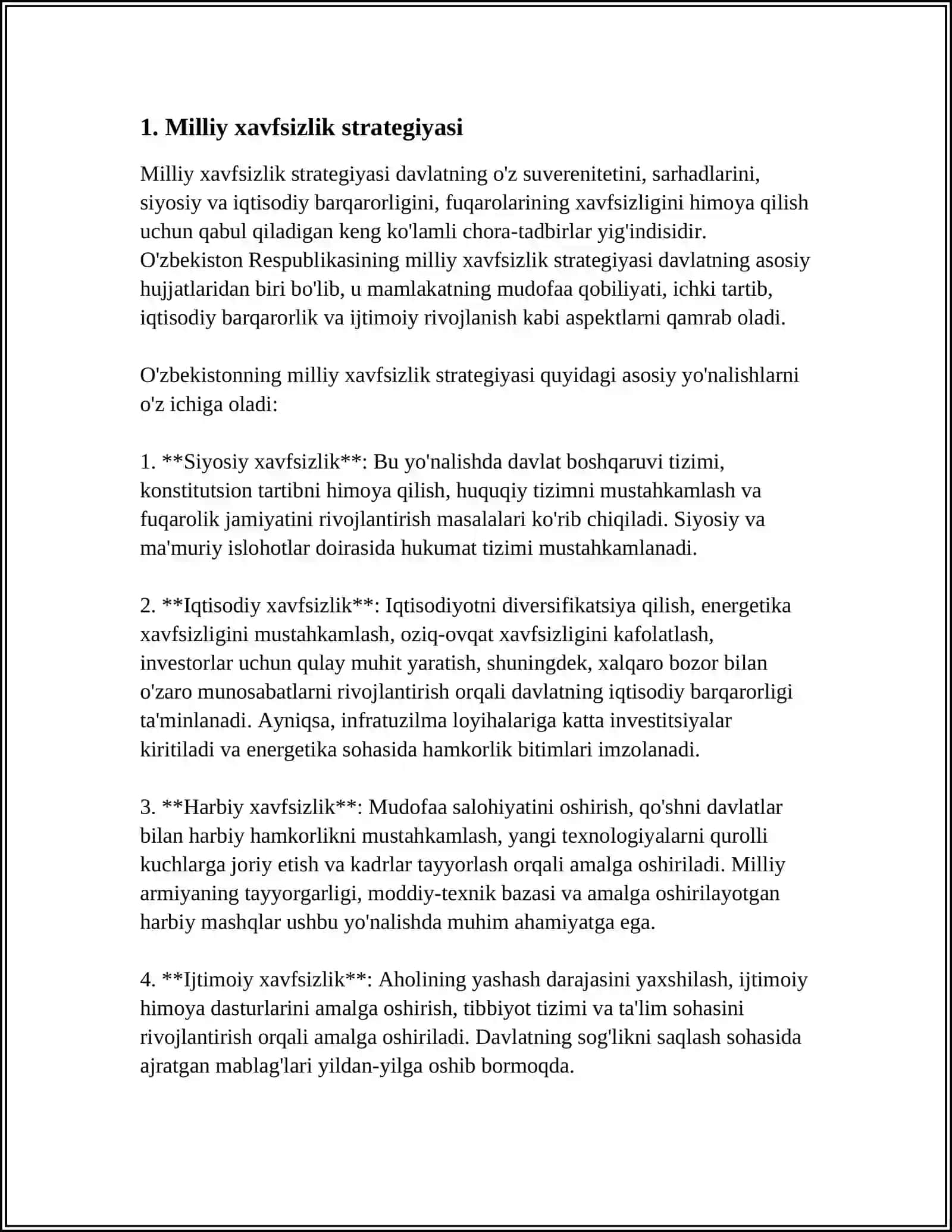 O'ZBEKISTODA MUDOFAA VA XAVFSIZLIK XIZMATI 3