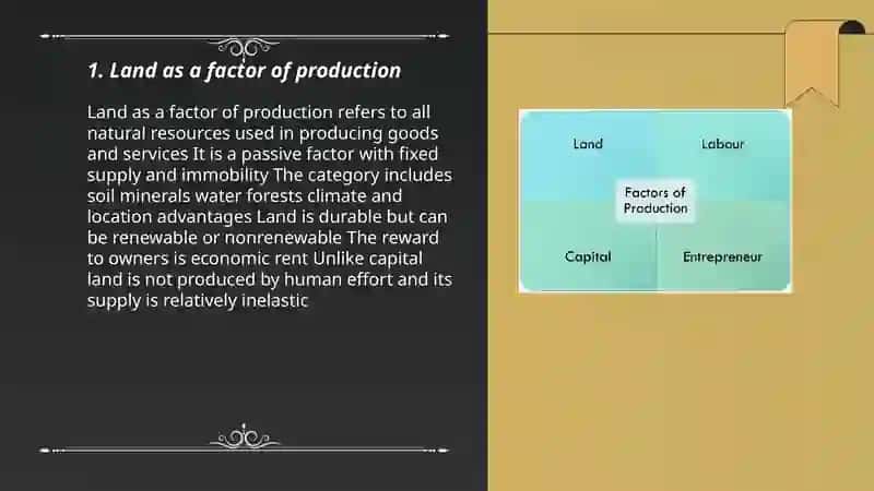 Factors of production 3