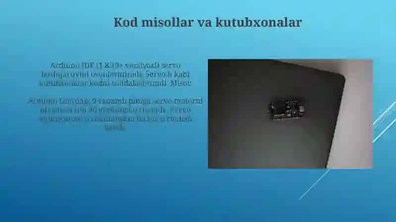 Servo tanlovi va texnik xususiyatlari 3