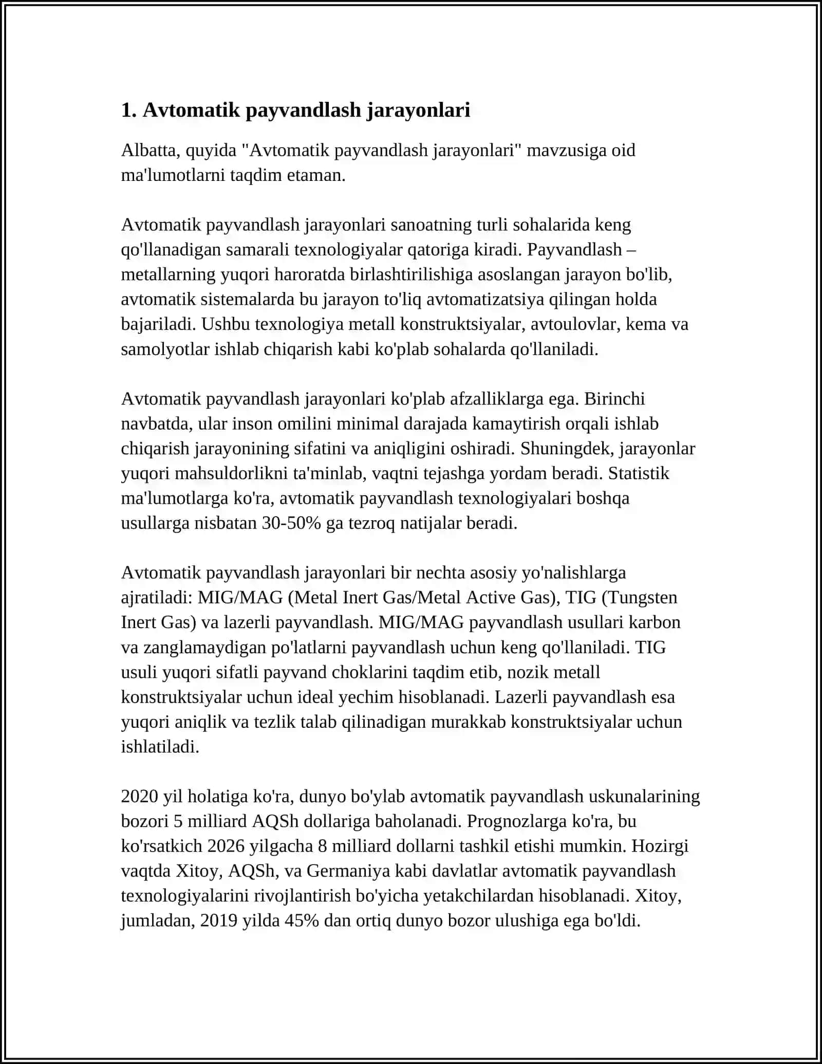 AVTOMATIK PAYVANDLASH REJIMINI HISOBLASH 3