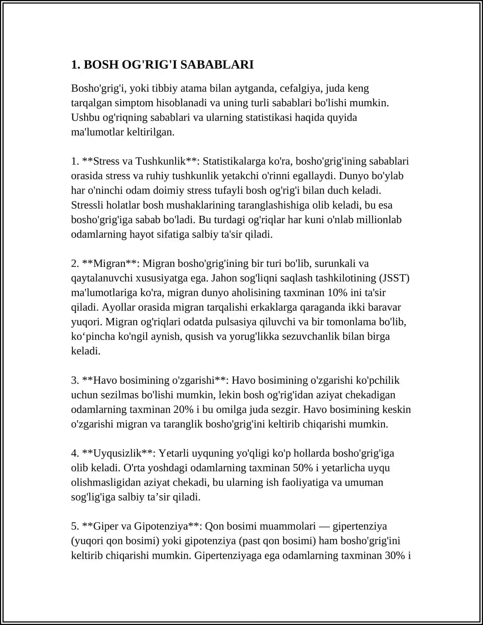 BOSH MIYA JAROHATIDAGI RUHIY BUZILISHLAR 3
