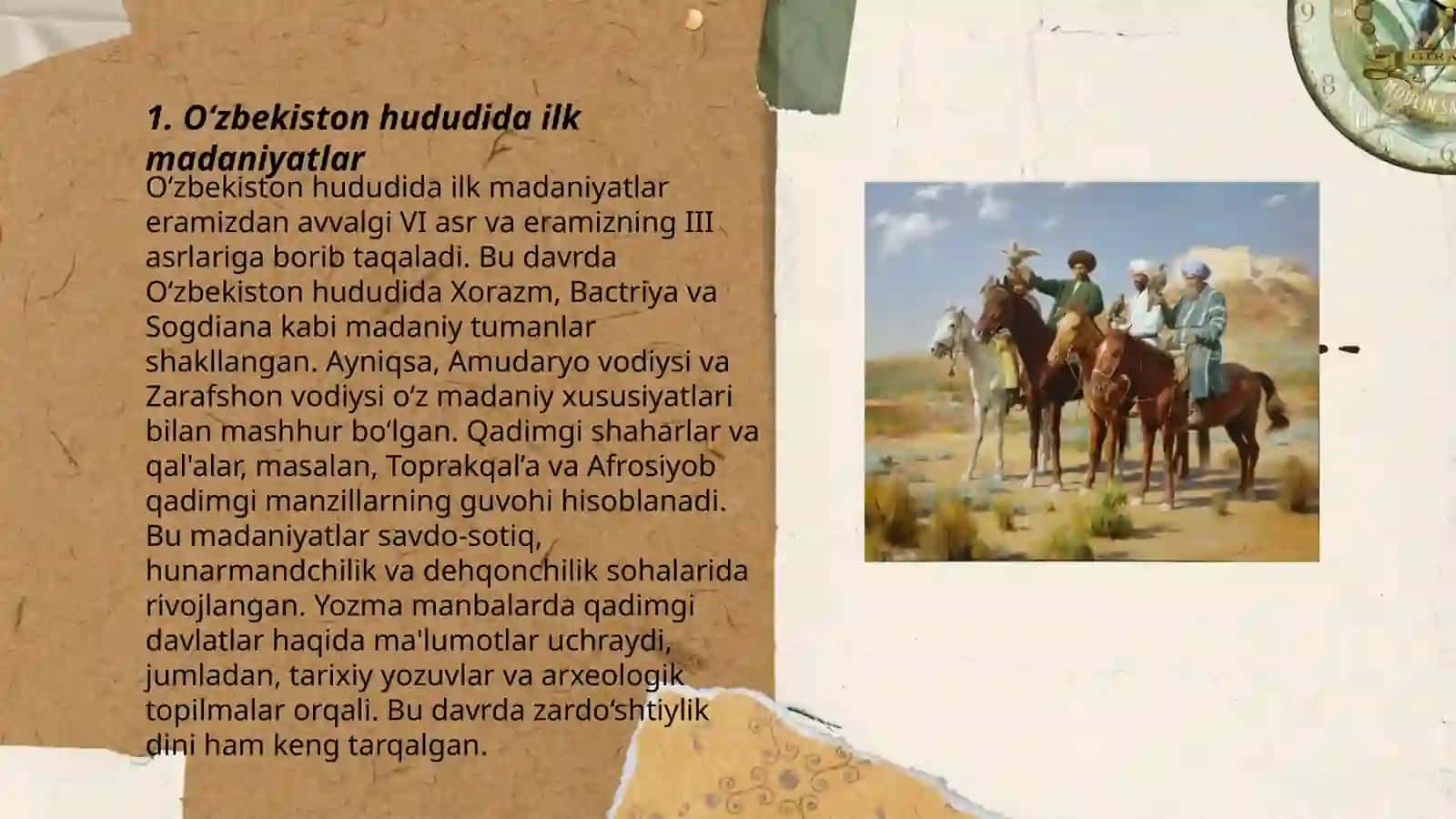 O‘zbekiston hududida ilk madaniyatlar 3