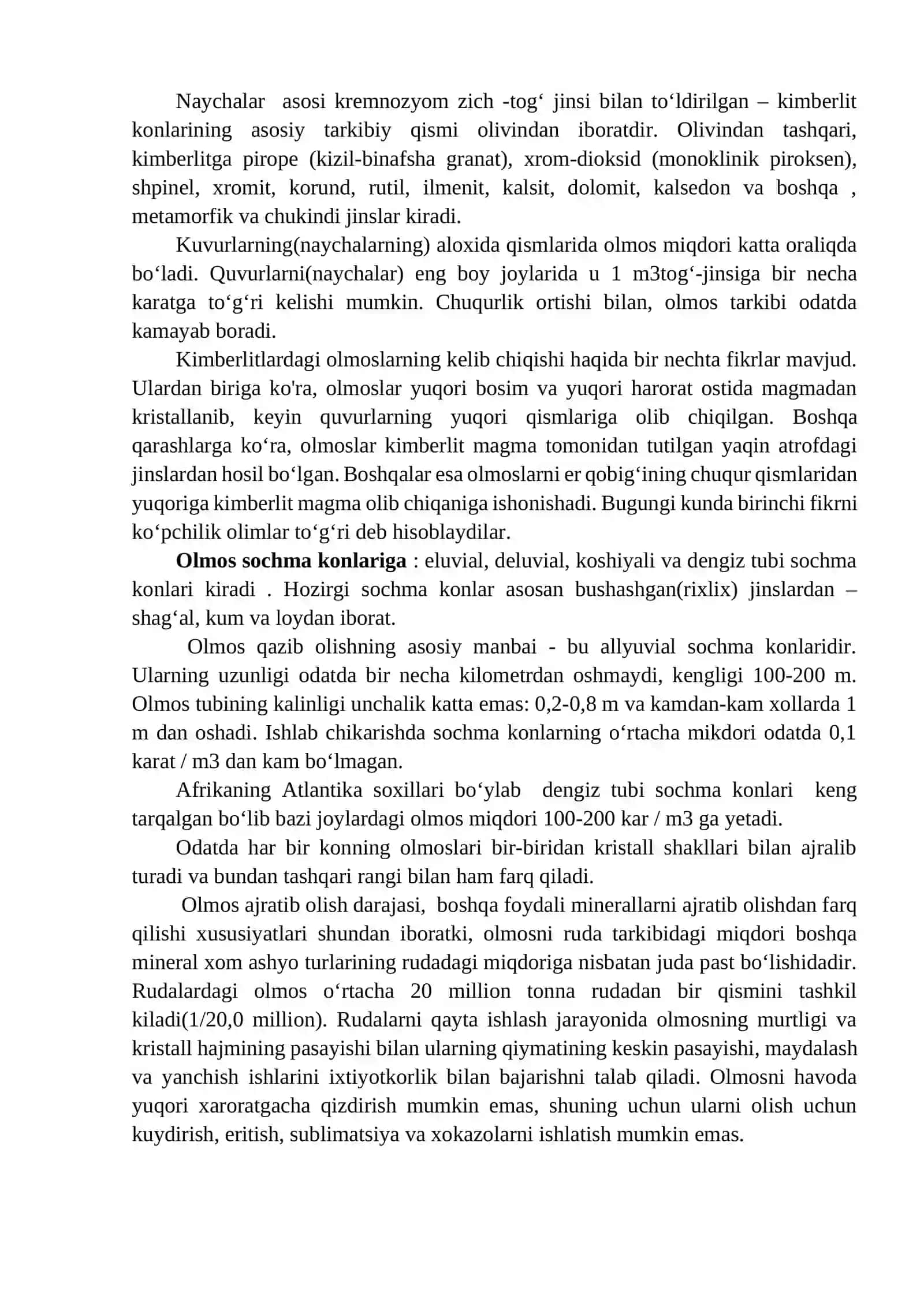 Olmosli rudalarni boyitish texnologiyasi 3
