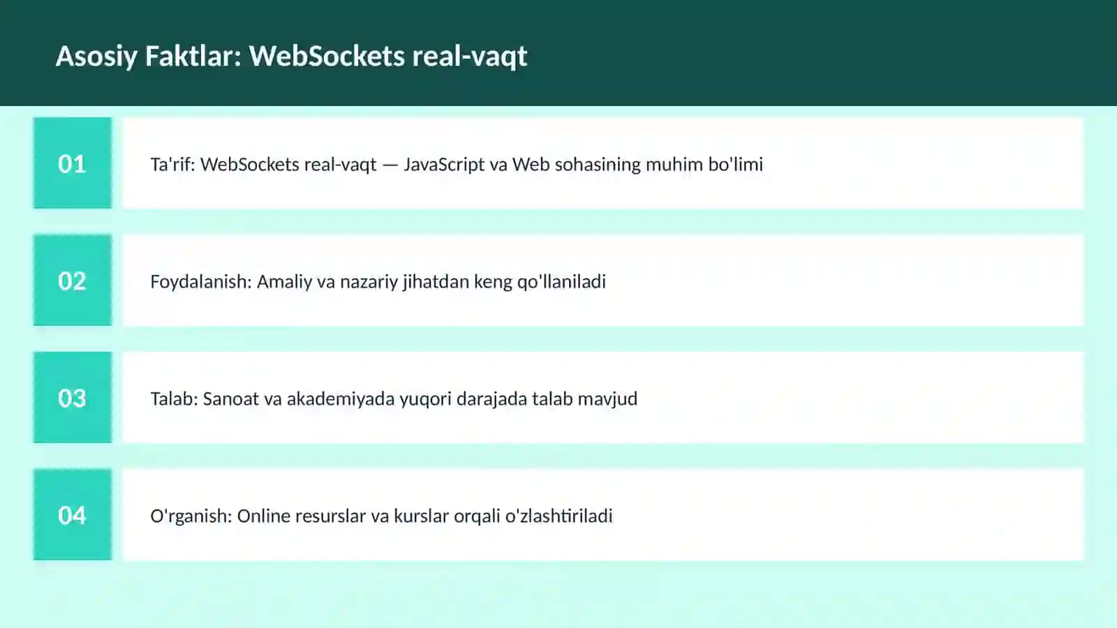 DASTURLASH | JAVASCRIPT VA WEB 3