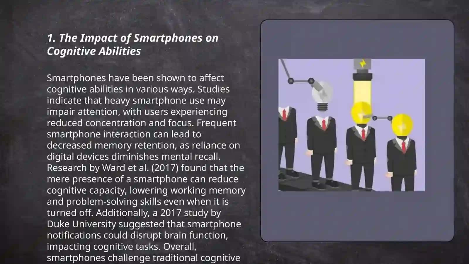 Technology and Cognitive Abilities 3