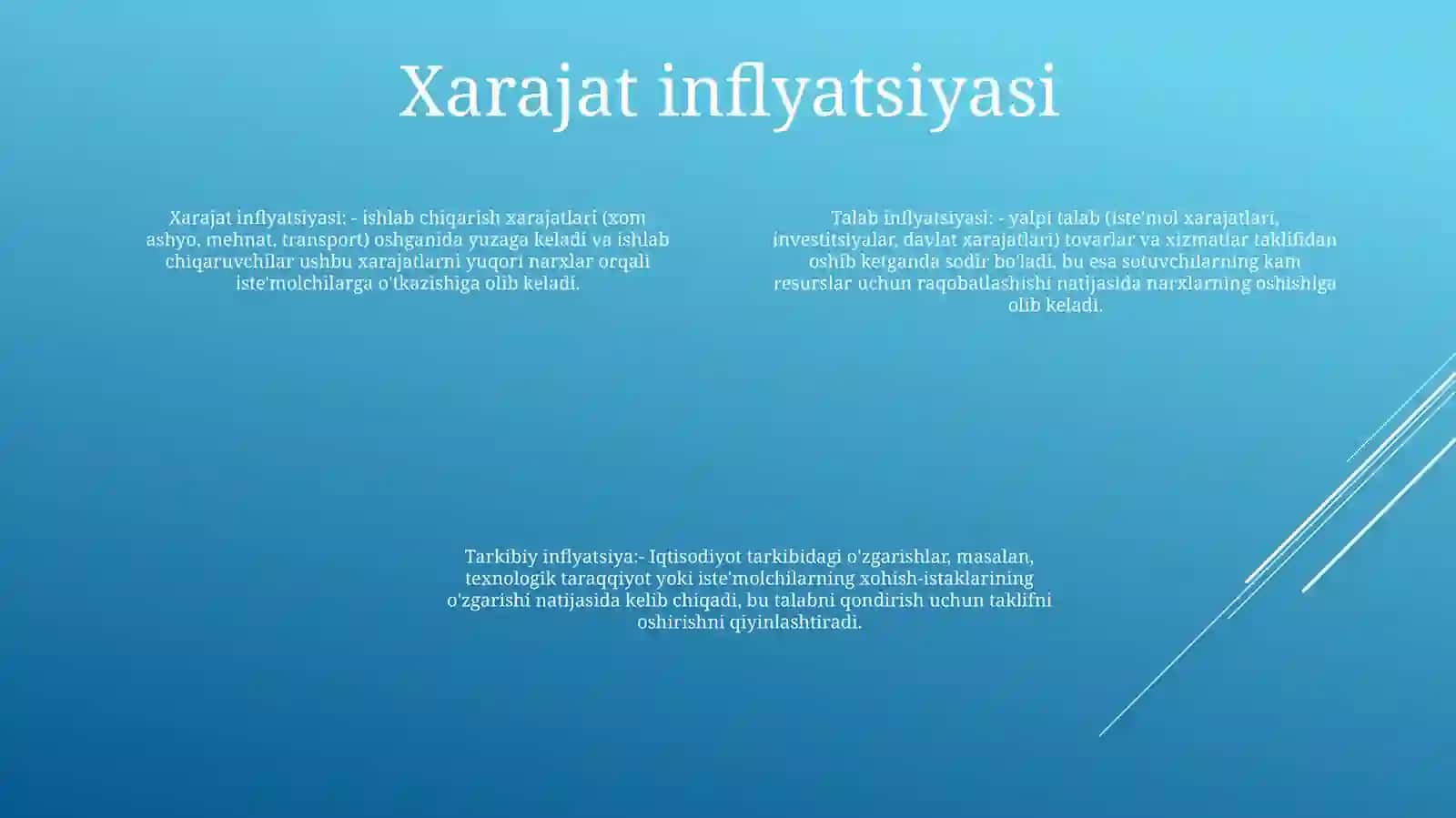 Inflyatsiyaning Turlari 3
