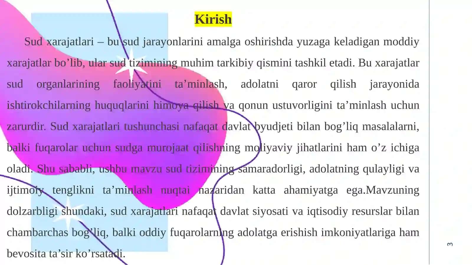 Sud xarajatlari tushunchasi va turlari 3