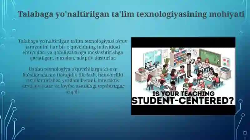 Talimnings haxsga yo'naltirilgan texnalogiyasi 3