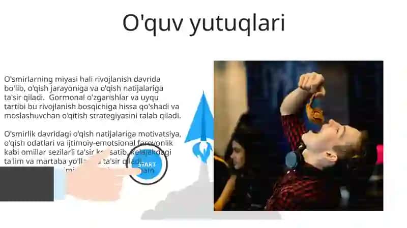 O'spirinlik davri 3