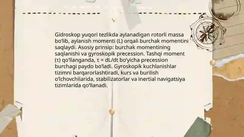 Gidroskoplar 3