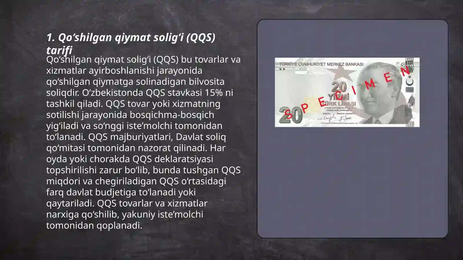 Qo‘shilgan qiymat solig‘i (QQS) 3