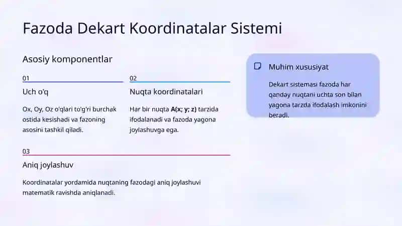Fazoda Geometrik Almashtirishlar 3