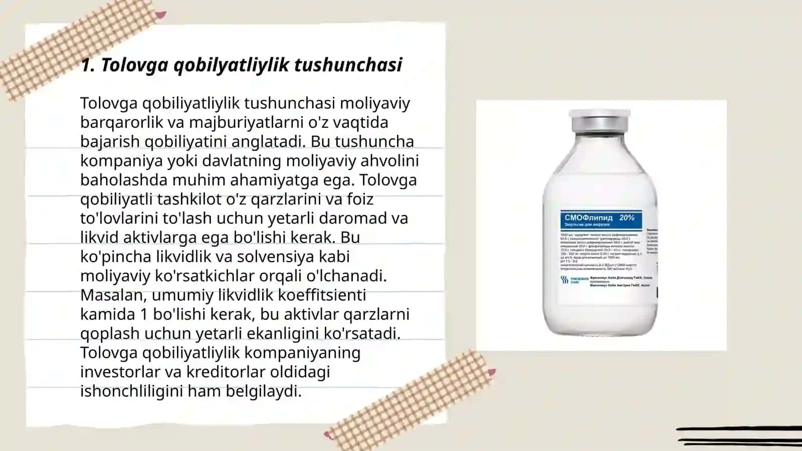 Tolovga qobilyatliylik korsatgichi 3