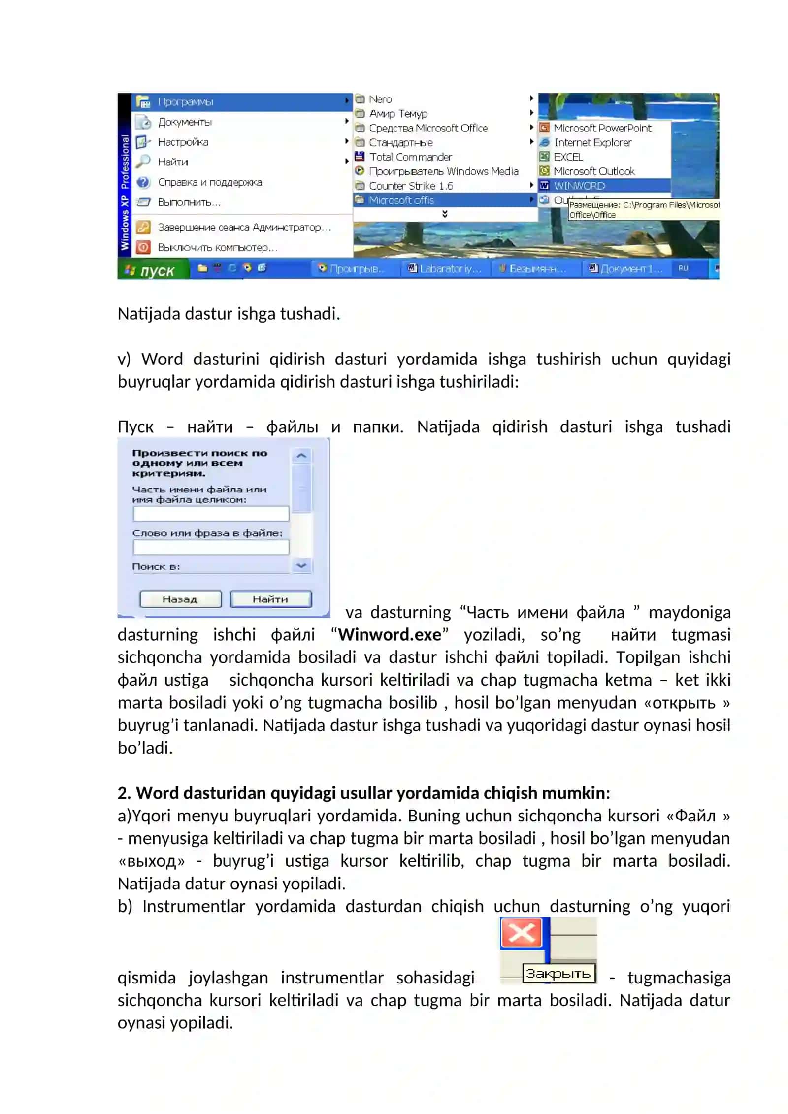 Laboratoriya ishi - Microsoft Word 3