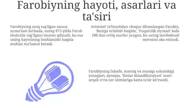 Abu Nasr Farabi pedagogik foydalari 3