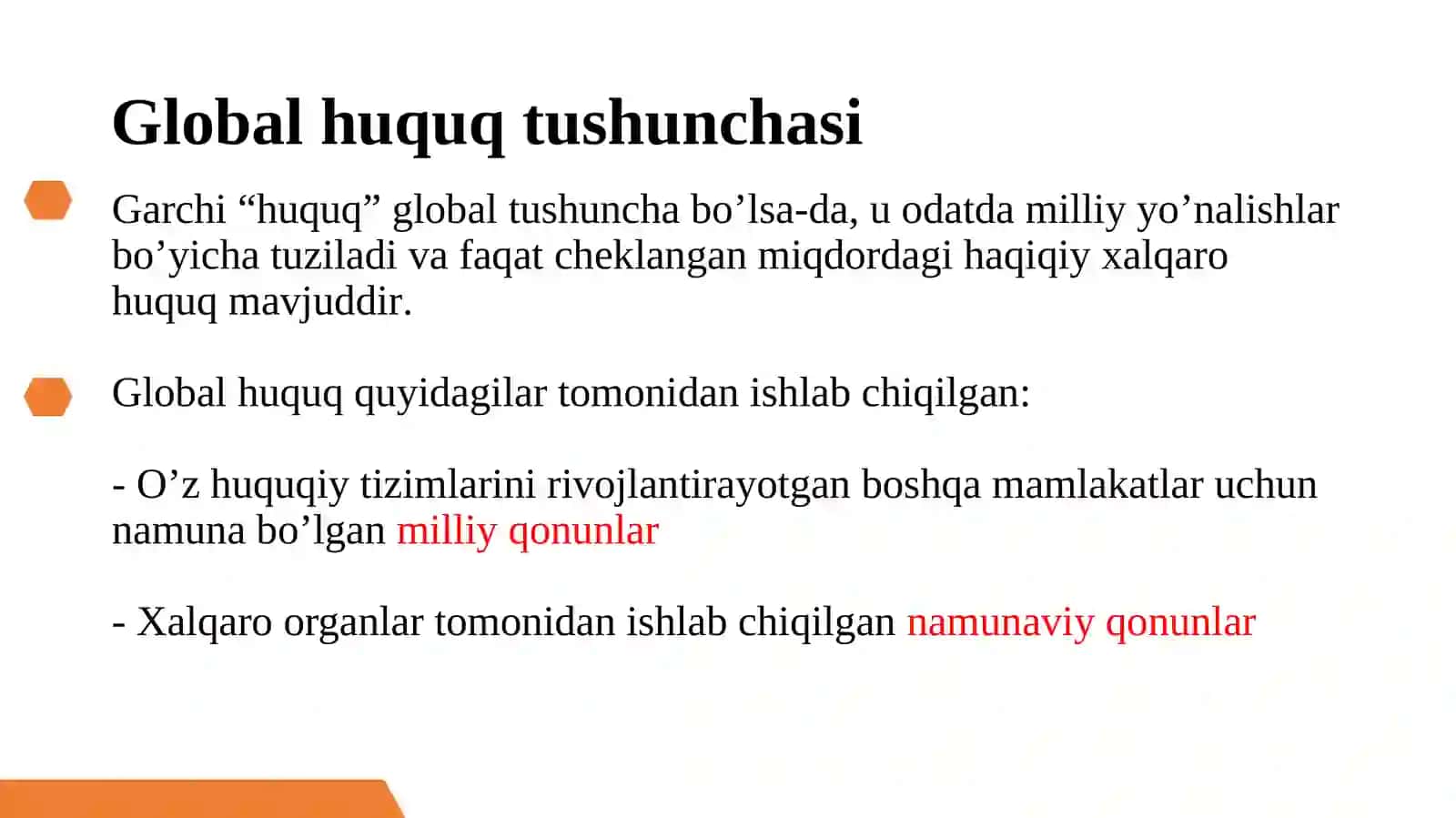 Huquqiy tizimlarning asosiy elementlari 3