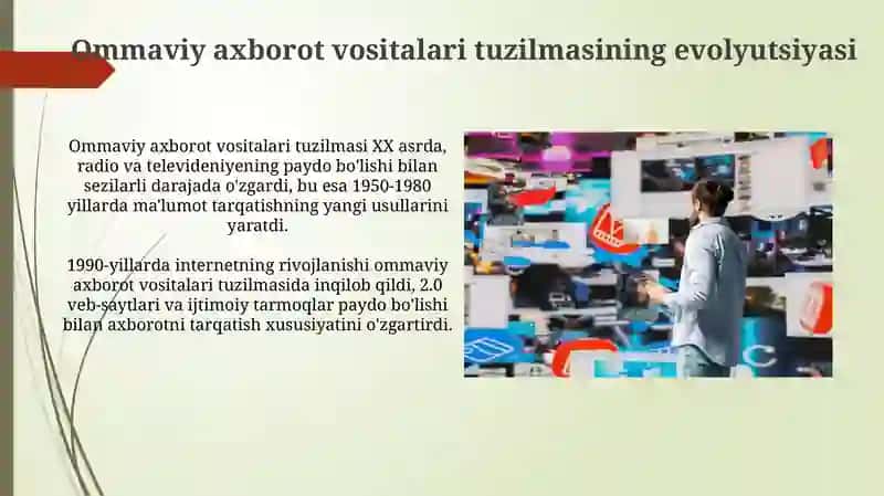 Ommaviy axborot vositalari tuzilishi 3