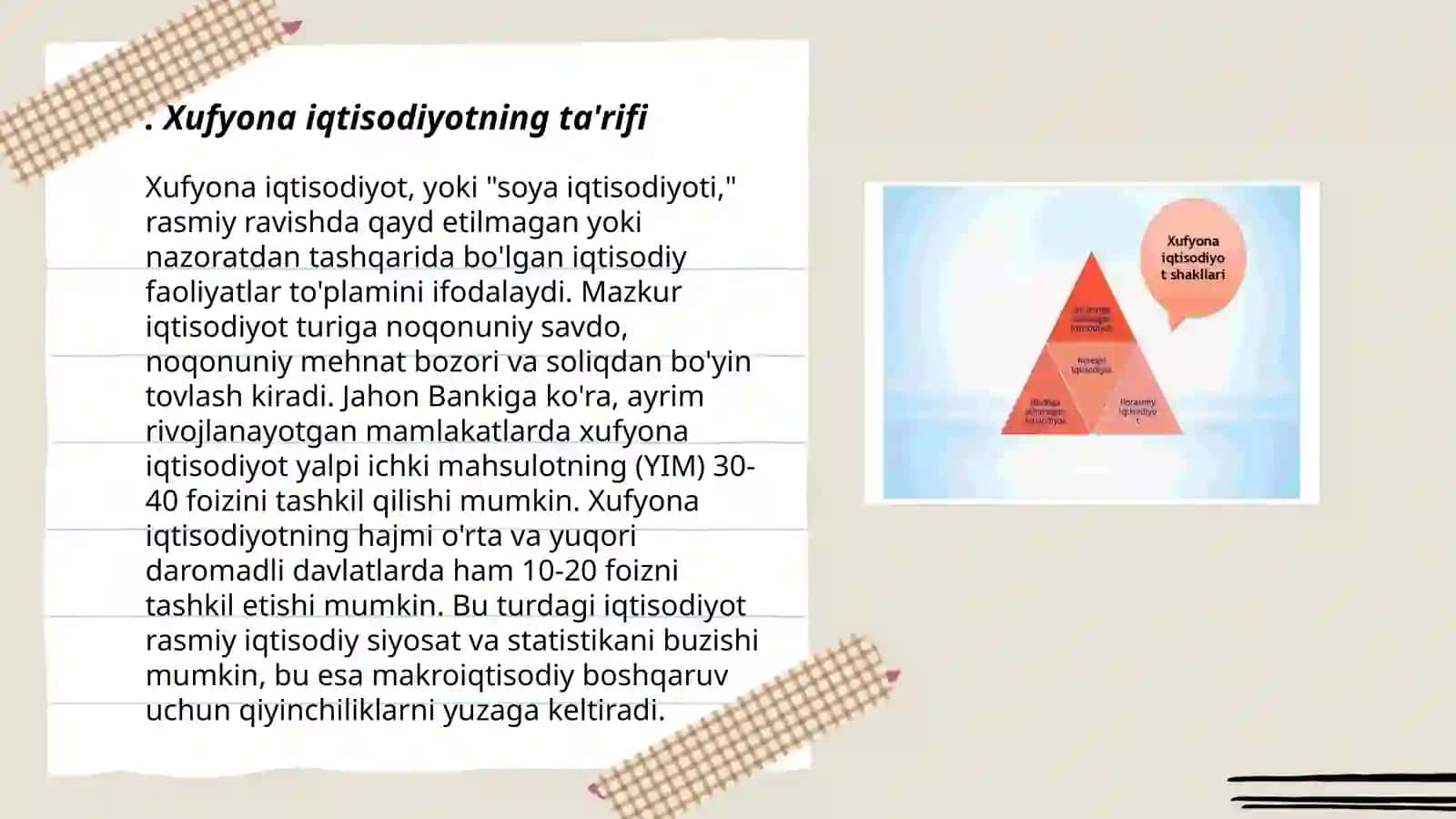 Xufyona iqtisodiyot 3