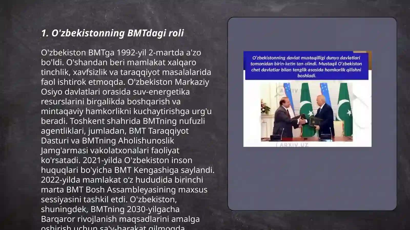 O'zbekiston va Jahon Hamjamiyati 3