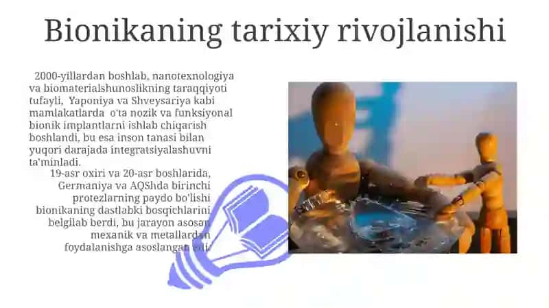 Bionika asoslari va uni inson hayotidagi òrni 3