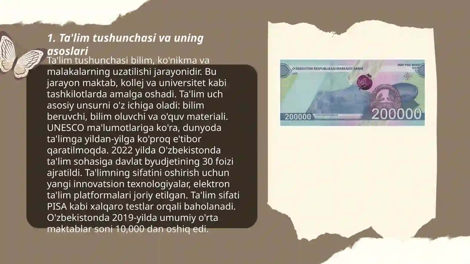 Taʼlimni tashkil etish asoslari va turlari 3
