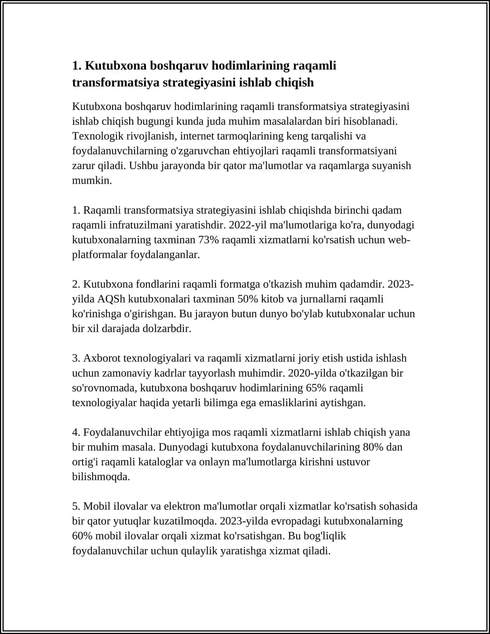 KUTUBXONA BOSHQARUV HODIMLARINING RAQAMLI TRANSFORMATSIYASI BOSHQARISH 3