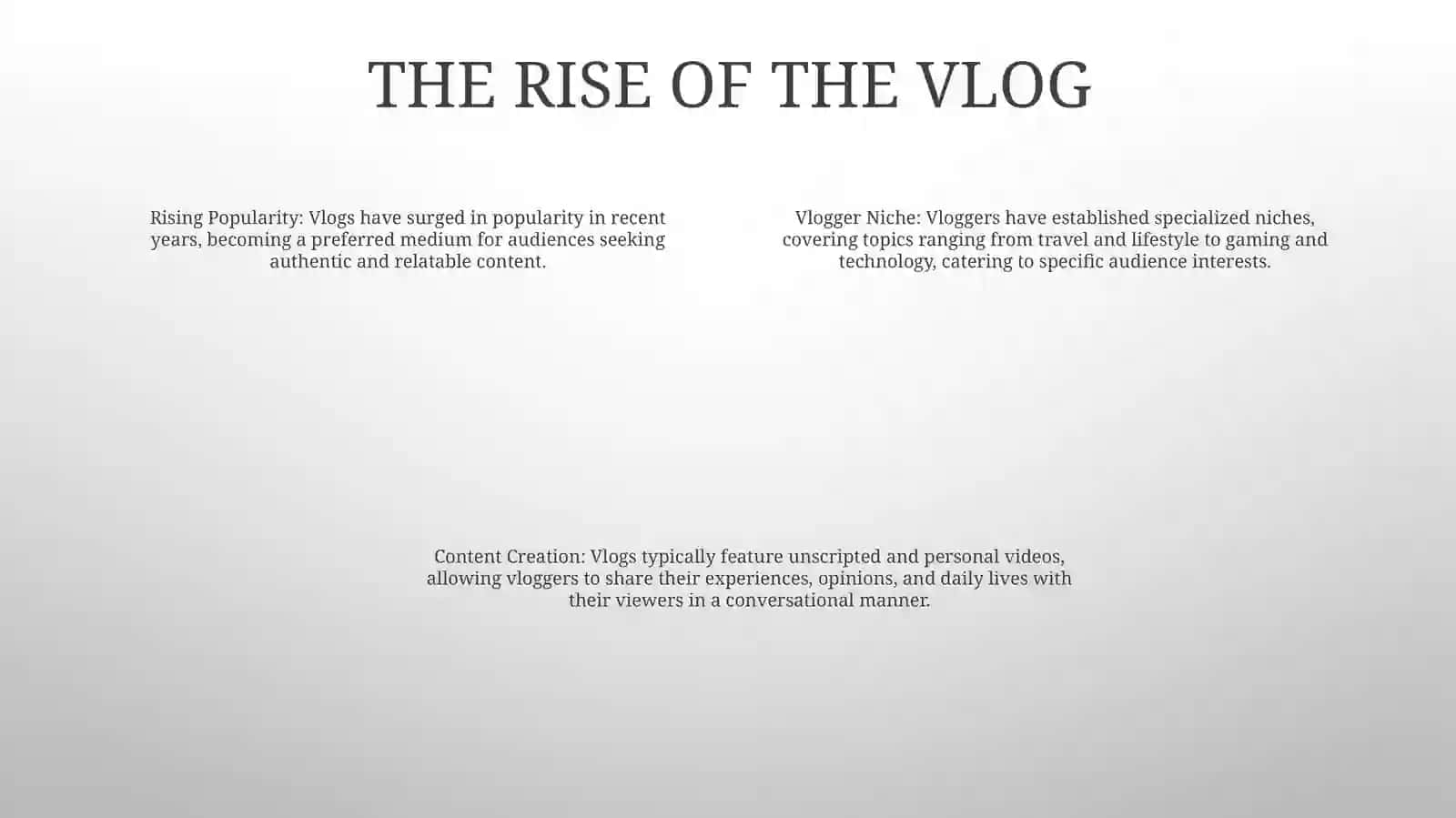 Vlogggers 3