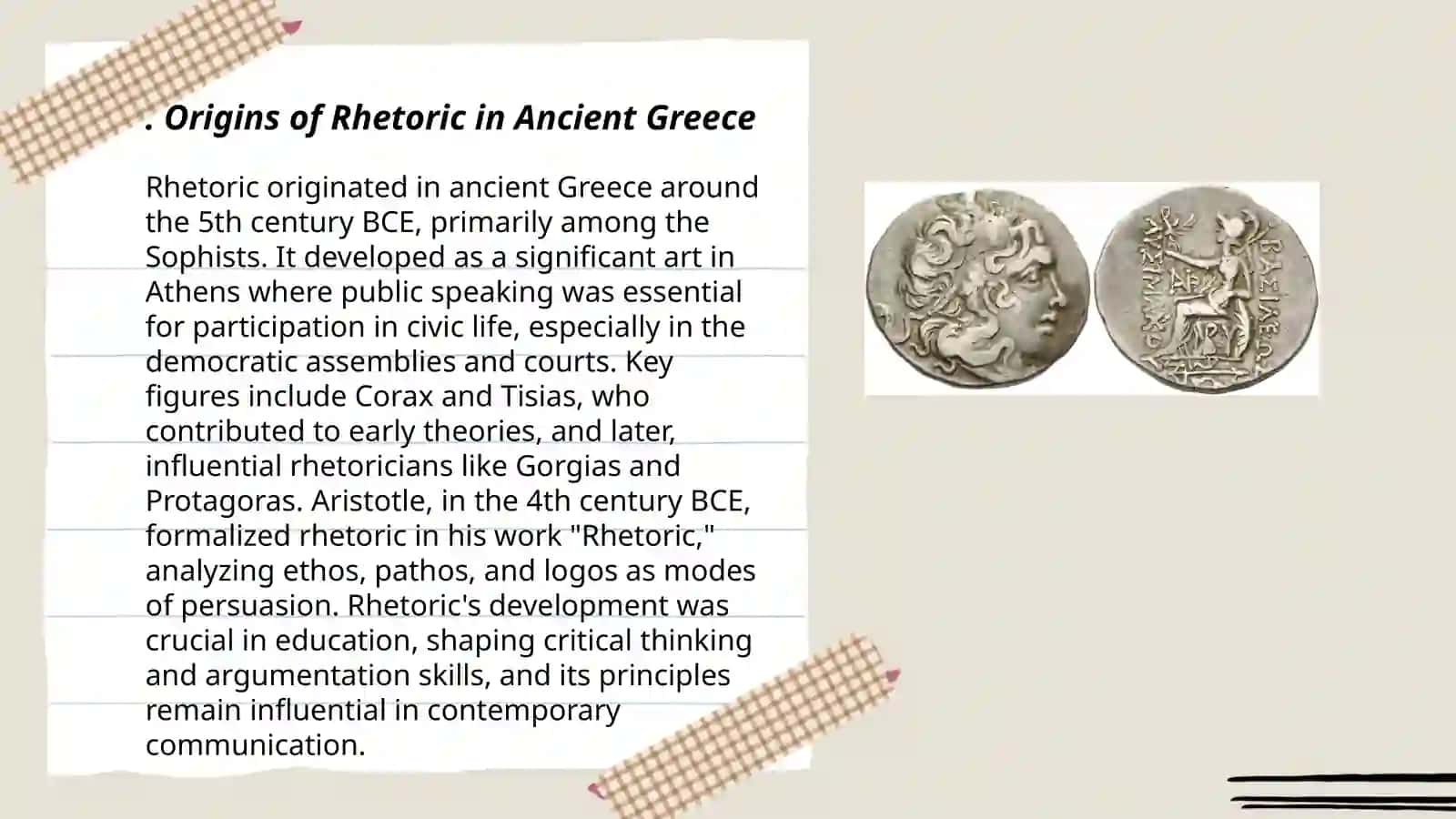 Ancient Greek rhetoric Central Asian rhetoric Ancient Roman rhetoric 3