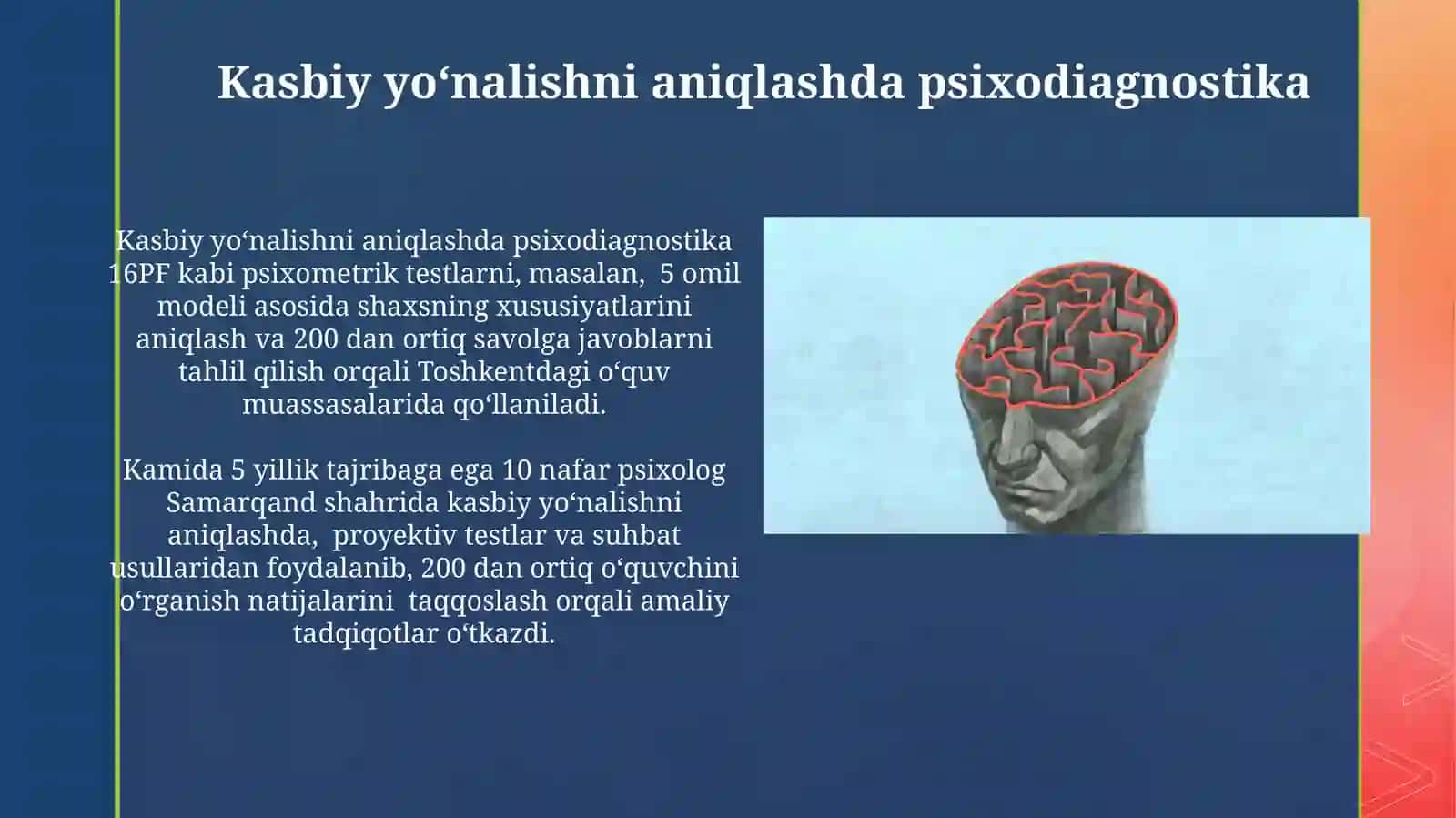 Bola emotsional va motivatsion sohasining psixodiagnostikasi 3