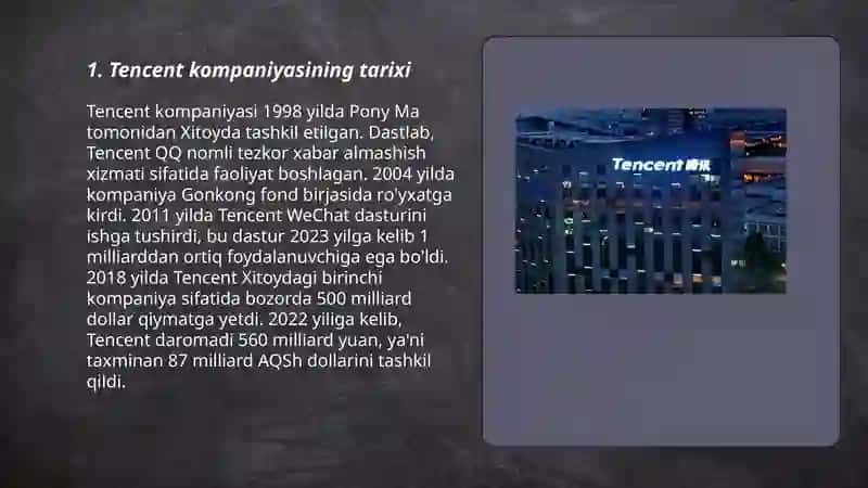 Tencent kompaniyasi 3