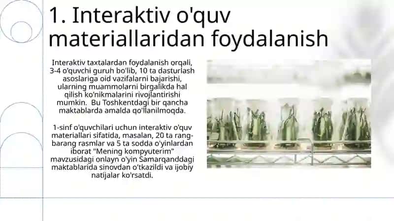 1-sinflarda informatika darslarni tashkil qilish usullari 3
