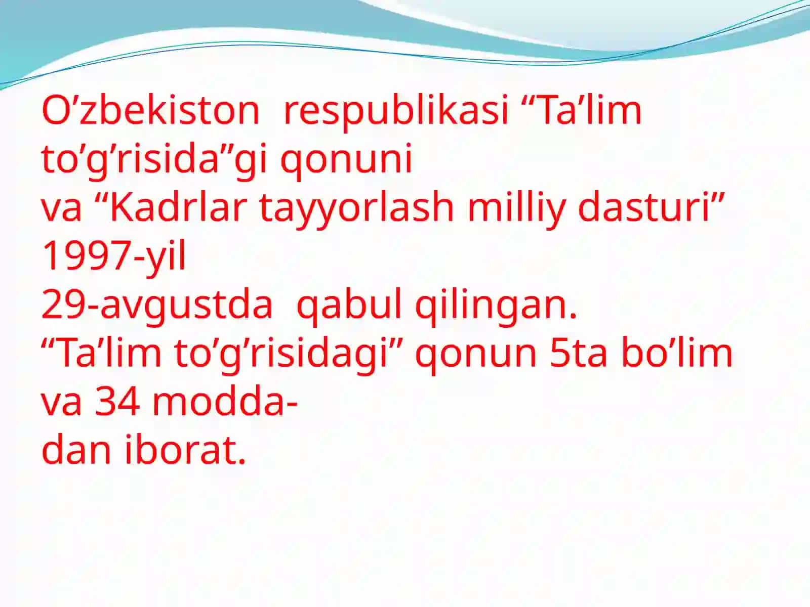 Ta’lim mazmuni 3