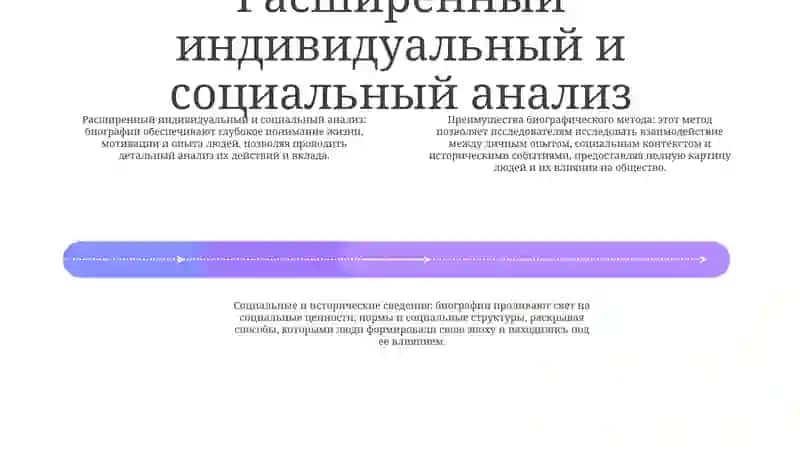 Преимущества Биографического Метода 3