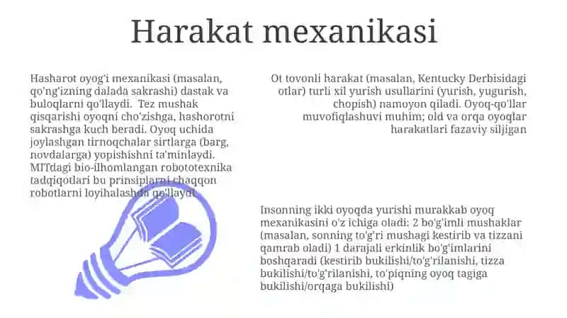 Oyoq harakatining biomekanikasi 3
