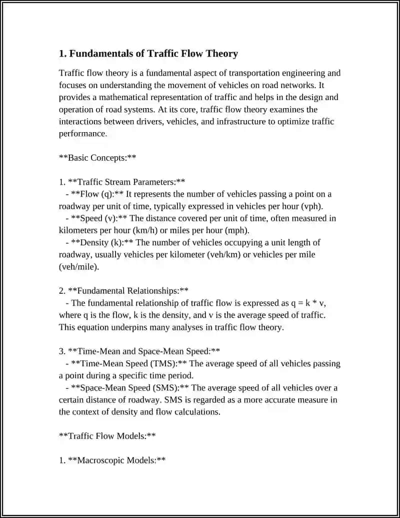 TRAFFIC MANAGEMENT STUDENT 3