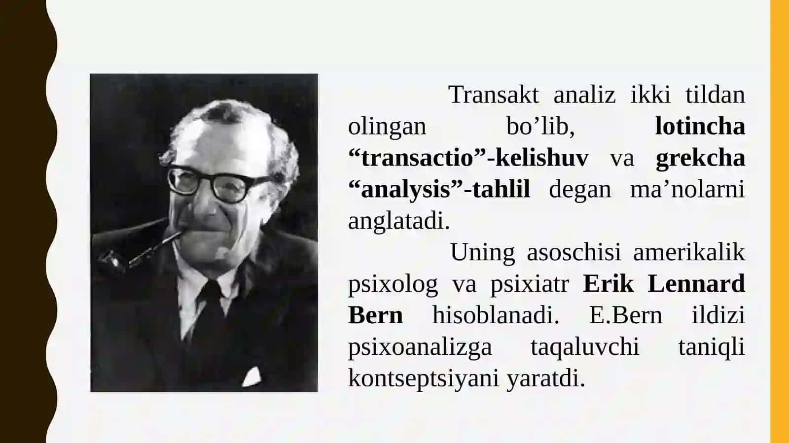 Tranzaksiyaviy taHlil 3