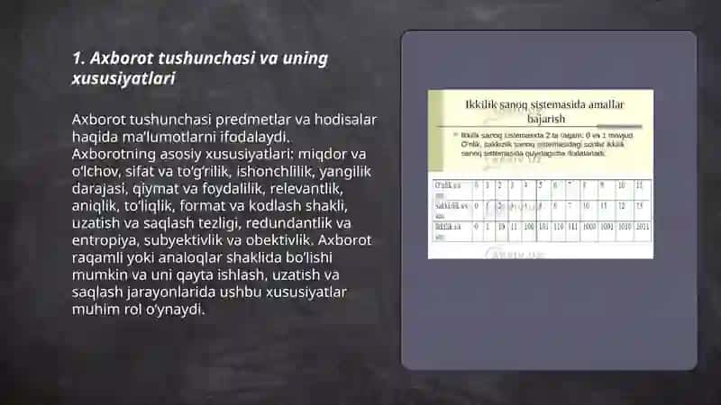 Axborot haqida tushuncha 3